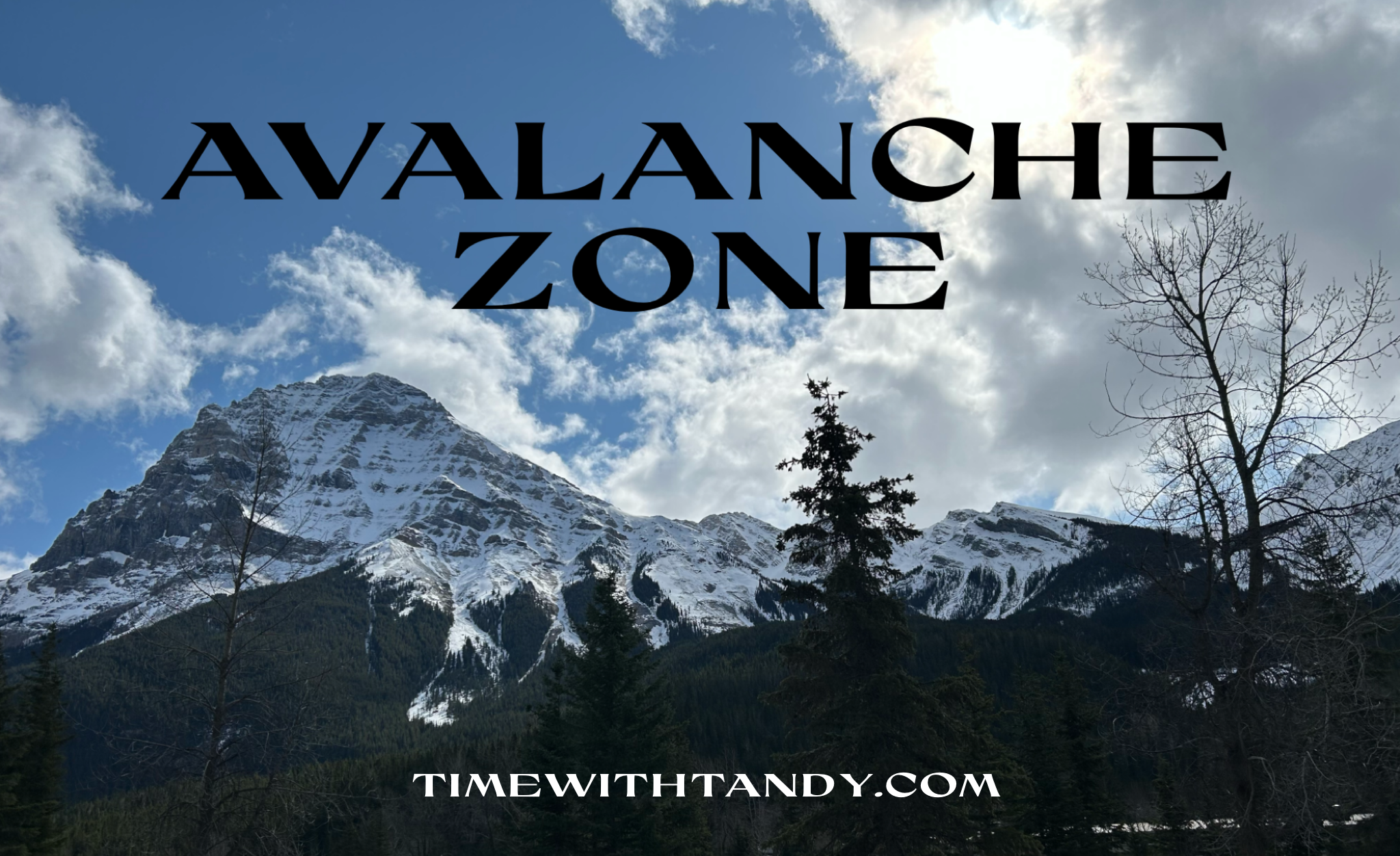 avalanche, warning, sign
